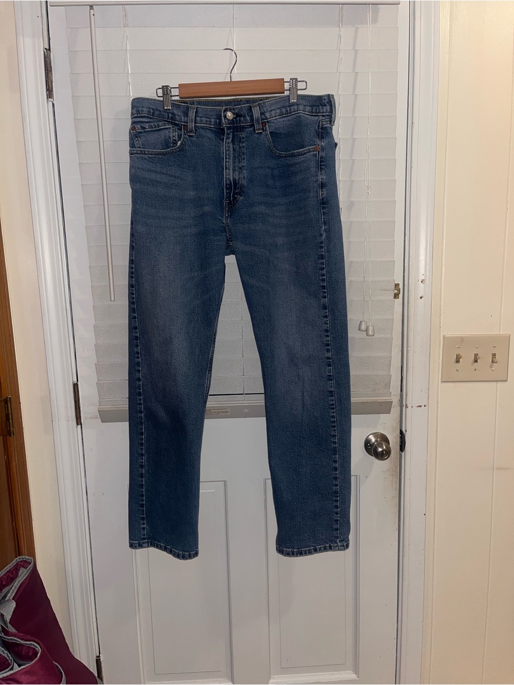 Levi’s 505 Men's Blue Denim Jeans - Classic Straight Fit